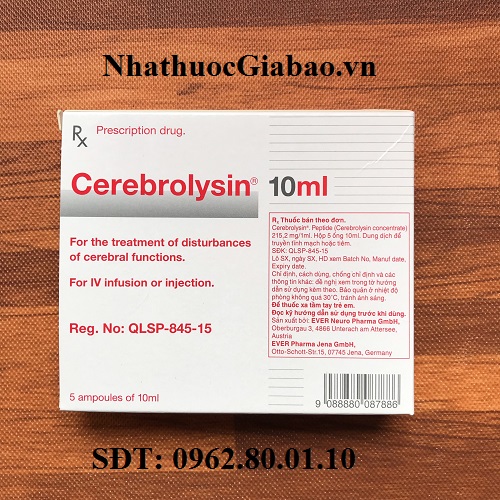 Thuốc Cerebrolysin 10ml