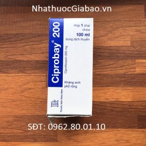Thuốc Ciprobay 200mg/100ml
