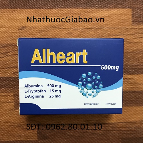 Thực phẩm bảo vệ sức khỏe Alheart 500mg