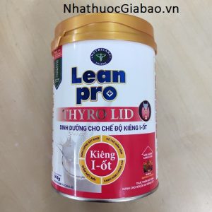 Sữa dinh dưỡng Lean Pro Thyro Lid