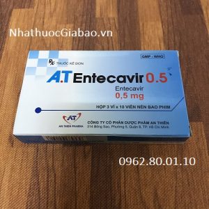 Thuốc A.T Entecavir 0.5mg
