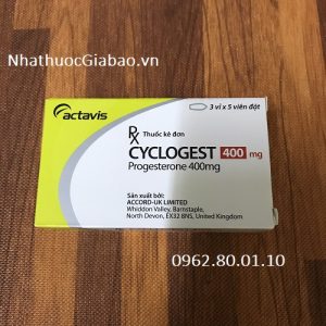Thuốc Cyclogest 400 mg