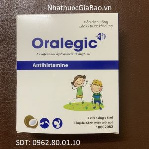 Hỗn dịch uống Oralegic 5ml