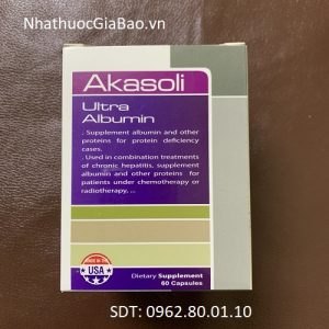 Thực phẩm chức năng Akasoli Ultra Albumin