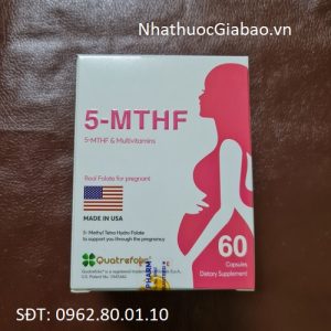 Thực phẩm bảo vệ sức khỏe 5-MTHF - Hộp 60 Viên