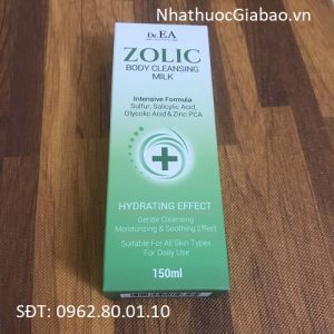 Sữa tắm Dr.EA Zolic Body Cleansing Milk 150ml