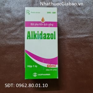 Bột pha Hỗn dịch uống Alkidazol Dopharma