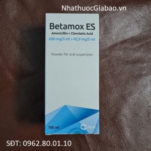 Bột pha hỗn dịch Thuốc Betamox ES 100ml