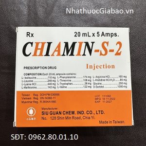 Dung dịch tiêm Thuốc Chiamin-S-2 Injection