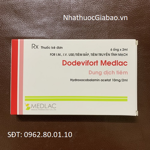 Thuốc Dodevifort Medlac – Dung dịch tiêm