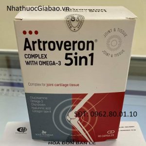 Artroveron 5in1 Complex With Omega-3 - Thực phẩm bảo vệ sức khỏe